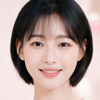 一位年轻女性用户头像，短发微笑