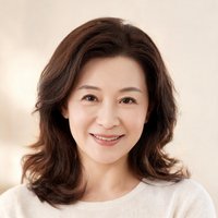 一位中年女性用户头像，面带微笑